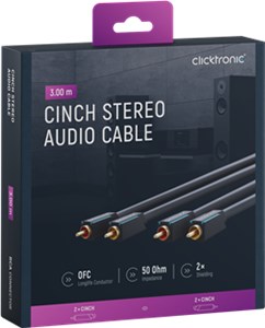 Kabel RCA, stereo
