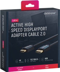Aktywny kabel adaptera DisplayPort™ do HDMI™ (4K/60Hz)
