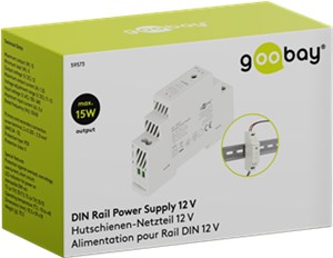 Zasilacz na szynę DIN 12 V, 1,25 A, 15 W