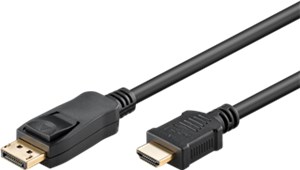 Kabel przejściowy z DisplayPort na HDMI™ pozłacany