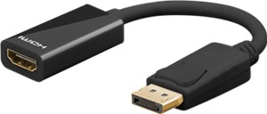 Kabel przejściowy DisplayPort™/HDMI™ 1.2, pozłacany