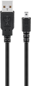 Kabel USB 2.0 Hi-Speed, Czarny