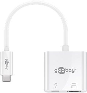 Adapter USB-C™ HDMI 4k 60 Hz, PD, biały