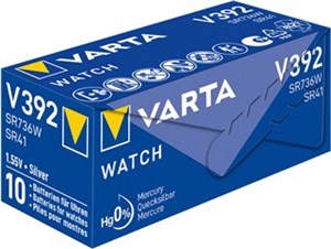 SR41 (V392) bateria, 10 szt. w pudełku