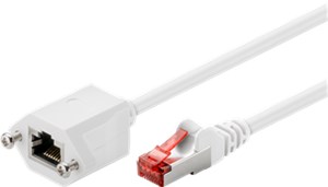CAT 6 kabel przedłużającyF/UTP, biały CAT 6 kabel przedłużającyF/UTP, biały