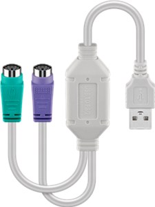 Konwerter/adapter USB–PS/2