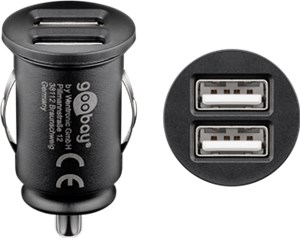 Ładowarka samochodowa z podwójnym złączem USB (15,5 W)