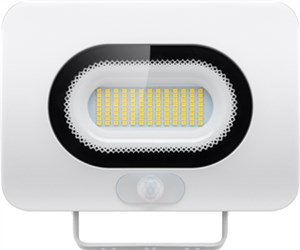 Reflektor zewnętrzny LED, 50 W, Slim Design, z czujnikiem ruchu Reflektor zewnętrzny LED, 50 W, Slim Design, z czujnikiem ruchu