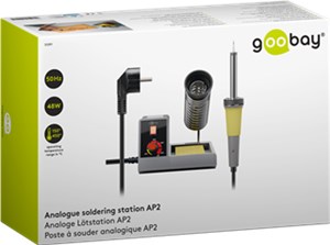 Analogowa stacja lutownicza AP2, 48 W, szara