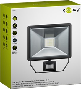 Naświetlacz zewnętrzny LED z czujnikiem ruchu, 50 W Naświetlacz zewnętrzny LED z czujnikiem ruchu, 50 W