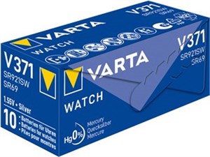 SR69 (V371) bateria, 10 szt. w pudełku