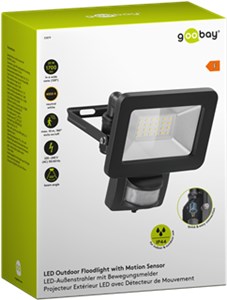 Reflektor zewnętrzny LED, 20 W, z czujnikiem ruchu