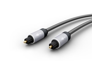 Kabel Toslink z metalowymi wtyczkami
