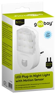 Lampka nocna LED z czujnikiem ruchu