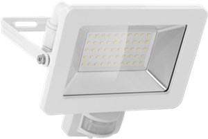 Reflektor zewnętrzny LED, 50 W, z czujnikiem ruchu