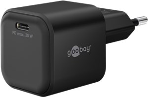 Szybka ładowarka USB-C™ PD GaN Nano (20 W) czarny