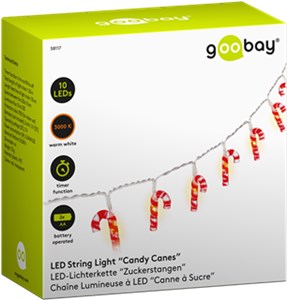 10 lampek LED "Cukierki w laskach"