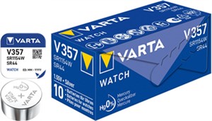 SR44 (V357) bateria, 10 szt. w pudełku