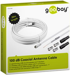 100 dB zestaw współosiowych kabli antenowych
