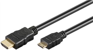 Przewód HDMI™ o dużej szybkości transmisji z Ethernetem (mini)