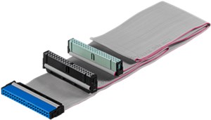 Kabel HDD IDE do dysków twardych Ultra ATA o prędkości do 133 Mbit/s