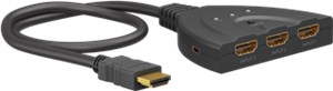 Ręczny przełącznik HDMI™ 3 do 1 (4K @ 60 Hz)