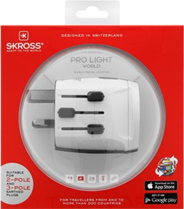 Adapter podróżny World PRO Light – świat Adapter podróżny World PRO Light – świat