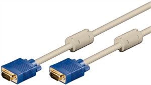 Kabel do monitora Full HD SVGA, pozłacany