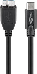 Kabel USB-C™ na Micro-B 3.0, czarny
