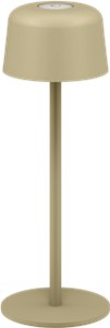 Bezprzewodowa lampa stołowa LED, rozmiar S, 25 cm, beżowy