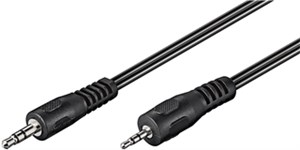 Kabel adaptera audio AUX, 3,5 mm do 2,5 mm stereo