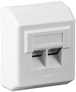 Puszka natynkowa CAT 5e (AP)
