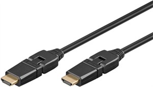 Kabel HDMI™ 360° o dużej szybkości z Ethernetem