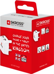 Ładowarka Wielka Brytania USB