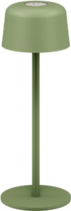 Bezprzewodowa lampa stołowa LED, rozmiar S, 25 cm, Zielony