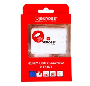 Ładowarka USB Euro Ładowarka USB Euro