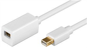 Kabel przedłużający Mini DisplayPort, pozłacany