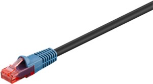 CAT 6 kabel krosowy do zastosowań zewnętrznych,U/UTP, czarny