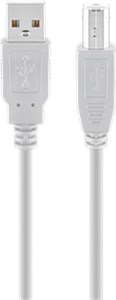 Kabel USB 2.0 Hi-Speed, szary