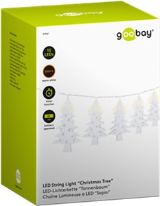 10 lampek LED "Choinka"