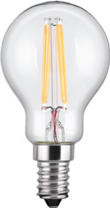 Żarówka LED filament miniglobus, 4 W Żarówka LED filament miniglobus, 4 W