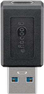 USB 3.0 SuperSpeed ​​USB-A do USB-C™ adapter, czarny