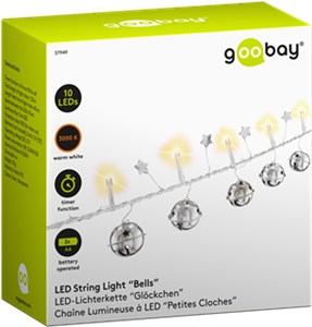 10 lampek LED "Dzwoneczki" 10 lampek LED "Dzwoneczki"