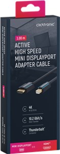 Aktywny kabel adaptera Mini Displayport do HDMI™ Aktywny kabel adaptera Mini Displayport do HDMI™