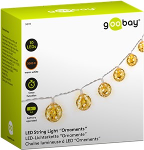 10 lampek LED "Ornamenty" 10 lampek LED "Ornamenty"