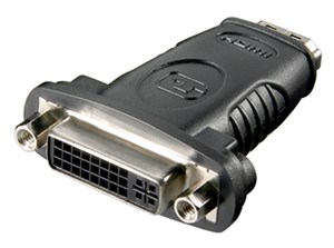 Adapter HDMI™/DVI-I, niklowany