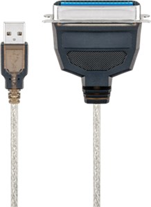 Kabel do drukarki USB, Przezroczysty