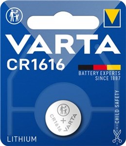 CR1616 (6616) bateria, 1 szt./blister