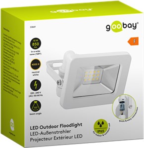 Reflektor zewnętrzny LED, 10 W