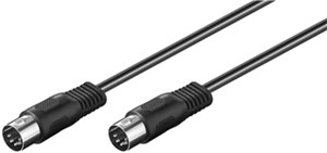 Kabel połączeniowy audio DIN, ekranowany